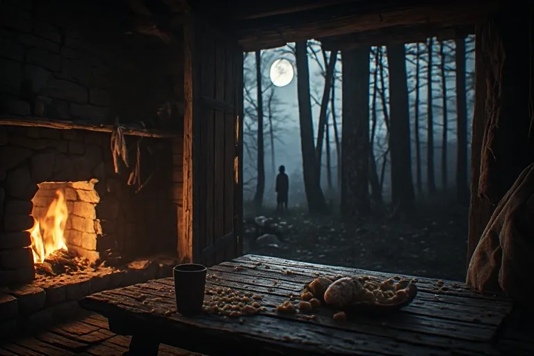 A_medieval_Slavic_house_after_